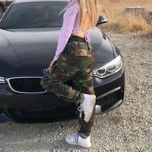 Zumies camo cargo pants